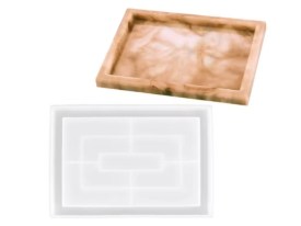 Molde silicona bandeja rectangular grande